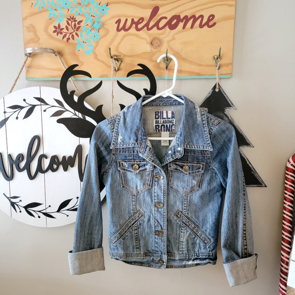 Billabong Jackets & Blazers - Junior's Billabong Denim Jacket